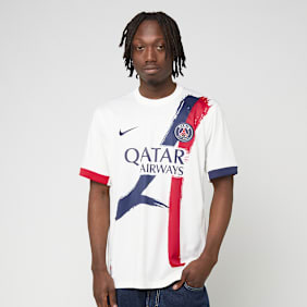 Nike   B. Barcola / No. 29 / Virgil Abloh Archive / PSG DRI-Fit Jersey Shortsleeve Stadium 25/26 wit