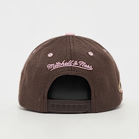Mitchell & Ness Classic Red Snapback NBA LA Lakers castanho