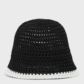 New Era Female Knitted Bucket MLB New York Yankees zwart