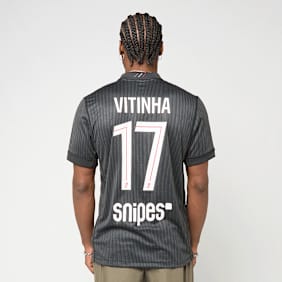 Jordan Vitinha / No. 17 / PSG Jordan Fourth Stadium 2025/26 zwart