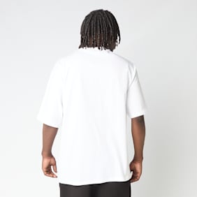 New Era Oversized LA Dodgers MLB League Essential Tee weiß