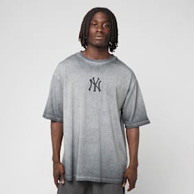 New Era MLB Washed Logo Tee grijs