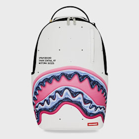 SPRAYGROUND Shark Central Liquid Chrome Weiss