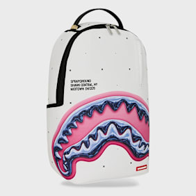SPRAYGROUND Shark Central Liquid Chrome Weiss