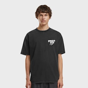 Mister Tee Sunset City Vintage Oversize Tee nero