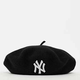 New Era WMNS Wool Beret MLB New York Yankees nero