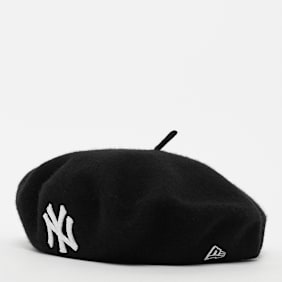 New Era WMNS Wool Beret MLB New York Yankees zwart