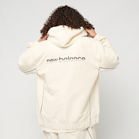 New Balance Trackside Woven Jacket bege