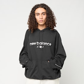 New Balance Trackside French Terry Hoodie noir
