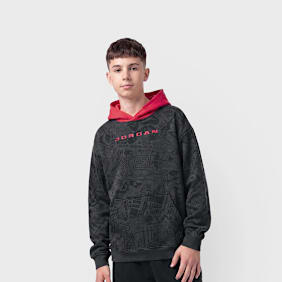 Jordan JDB MJ Brooklyn Hoodie szary