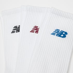 New Balance 3 PACK - EVERYDAY SEASONAL CREW -  seasalt bijela