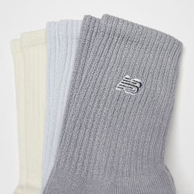 New Balance 3 PACK - Grey Patch Logo Seasonal Midcalf multicolore