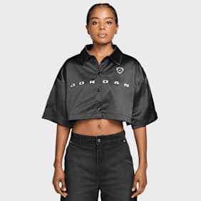 Jordan Flight Woven Top zwart