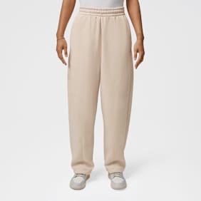 Jordan Brooklyn Fleece Wide-Leg Pant beż