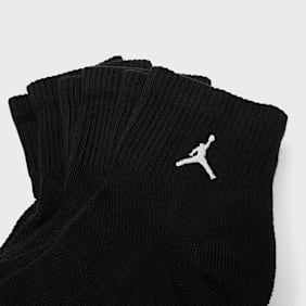 Jordan 3 PACK - Everyday Elevated Ankle Socks schwarz