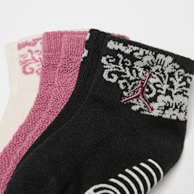 Jordan 3 PACK - Infant/Toddler Floral Lace Quarter višebojno