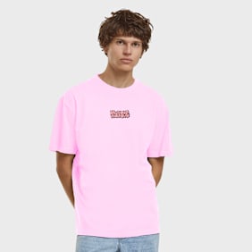 Mister Tee Crown Car Oversize Tee lichtroze