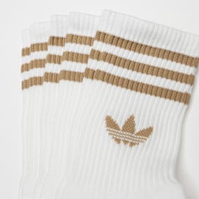 adidas Originals 3 PACK - 3 Stripes Crew branco