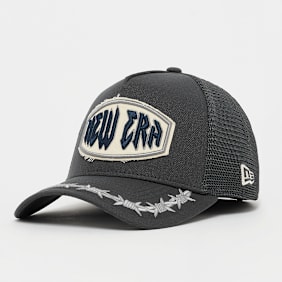 New Era 9FORTY Distressed Patch E-Frame cinzento