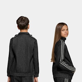 adidas Originals Firebird Tracktop Denim zwart