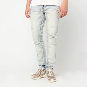 Smoke Rise Vintage Washed Jeans Leo blauw