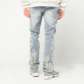 Smoke Rise Tribal Denim Jeans Selene blau