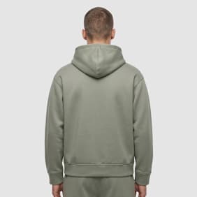 Urban Classics Heavy Scuba Zip Hoody grün
