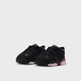 Jordan Jordan 6 Retro Low Tout-Petits black/laser fuchsia/pink foam Noir