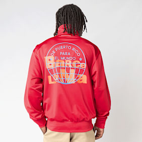 adidas Originals Bad Bunny Firebird Track Top Barcelona vermelho