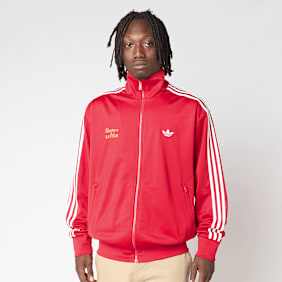 adidas Originals Bad Bunny Firebird Track Top Barcelona rosso