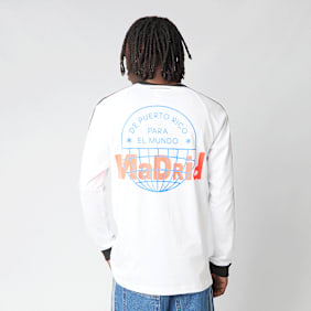 adidas Originals Bad Bunny Madrid Longsleeve bianco