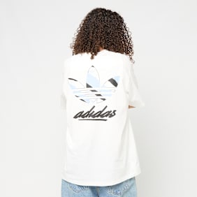 adidas Originals Camo Logo Tee blanc