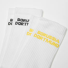 BVB 2 PACK - BVB Urban Socken weiß