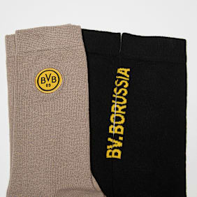 BVB 2 PACK - BVB Socken multicolore