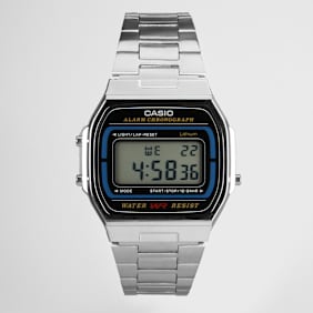 CASIO Casio Watch A164WA-1VES zilver