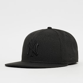 New Era Fitted-Cap 59Fifty Black On Black MLB New York Yankees crna