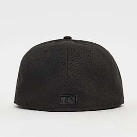 New Era Fitted-Cap 59Fifty Black On Black MLB New York Yankees crna