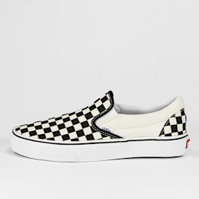 Vans Classic Slip On (Checkerboard) wit