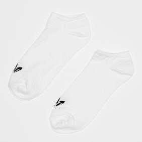 adidas Originals 3 PACK - adicolor Trefoil No Show Socken weiß