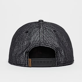 DJINNS Snapback-Cap 6 Panel Linen negro