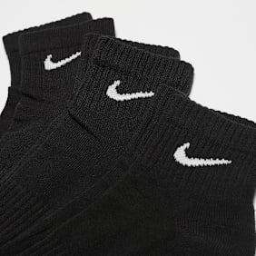 Nike   3 PACK - Everyday Cushioned Training Ankle Socks preto