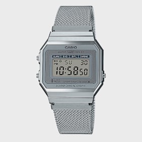 CASIO Collection Retro A700WEM-7AEF argent