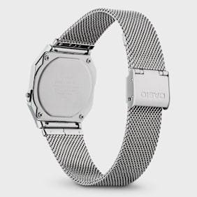 CASIO Collection Retro A700WEM-7AEF silber