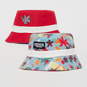 Karl Kani x Stranger Things Woven Signature Reversible Bucket Hat wielokolorowy