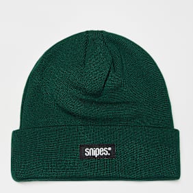 SNIPES Woven Label Beanie Grün