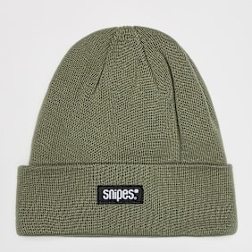 SNIPES Woven Label Beanie zwart