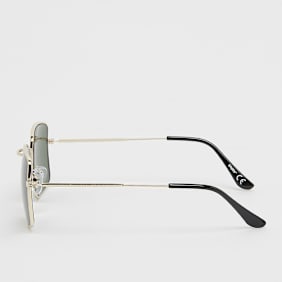 SNIPES Eckige Sonnenbrille - gold, grün Schwarz