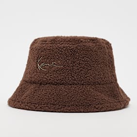 Karl Kani Signature Teddy Bucket Hat Braun