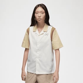 Jordan Button-Up Shirt blanc