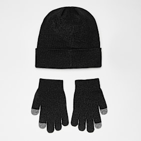 Jordan Essential Beanie Set zwart